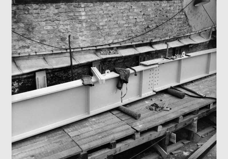 Sanierung der großen Kuppel des Bode-Museums