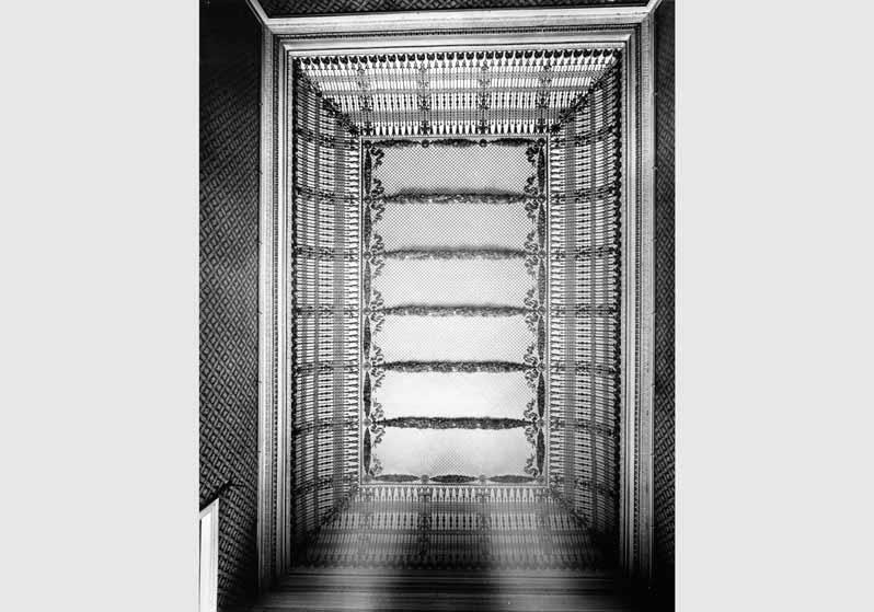 Blick auf die Decke im Kronprinzen-Palais