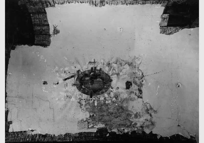 Blick auf die zerstörte Decke in der Maurischen Kapelle im Kronpinzen-Palais