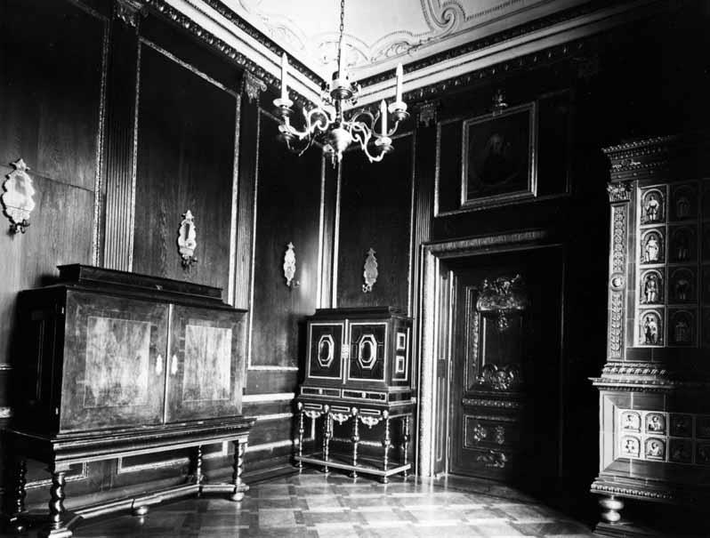 Aufstellung des Kunstgewerbemuseums im Berliner Stadtschloss, Geburtszimmer Friedrich des Großen