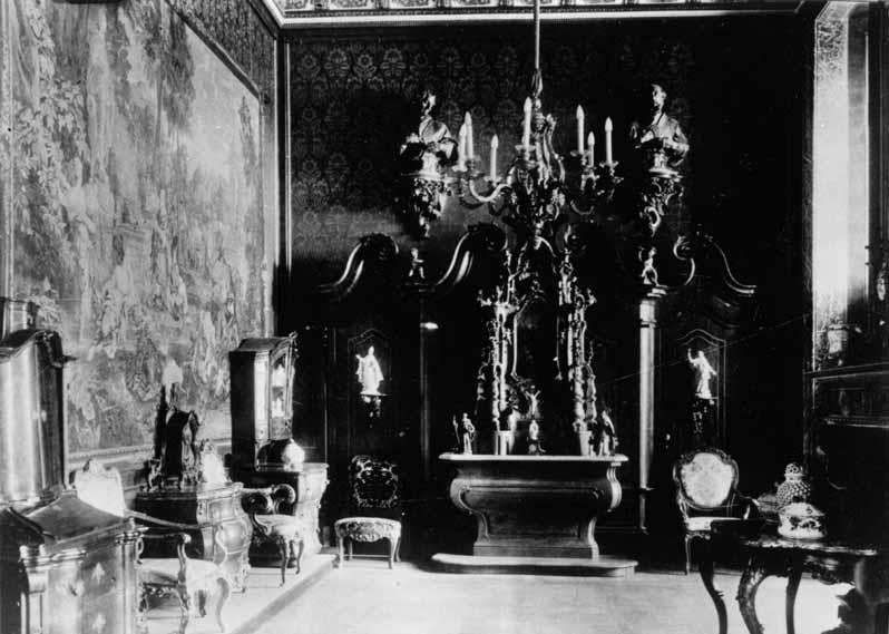 Aufstellung des Kunstgewerbemuseums im Berliner Stadtschloss, Raum 41, Süddeutscher Rokoko