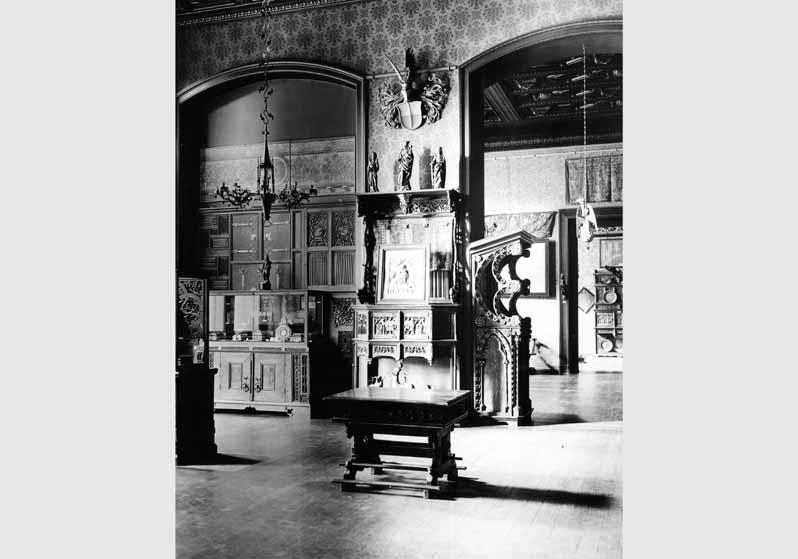Aufstellung des Kunstgewerbemuseums in der Prinz-Albrecht-Straße, Gotisches Inventar