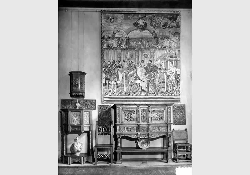 Aufstellung des Kunstgewerbemuseums in der Prinz-Albrecht-Straße, Raum 14, Norddeutsche Frührenaissance