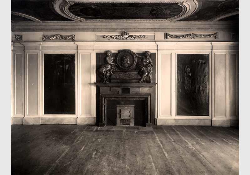 Blick in das ehemalige Medaillenkabinett der Kunstkammer im Berliner Stadtschloss
