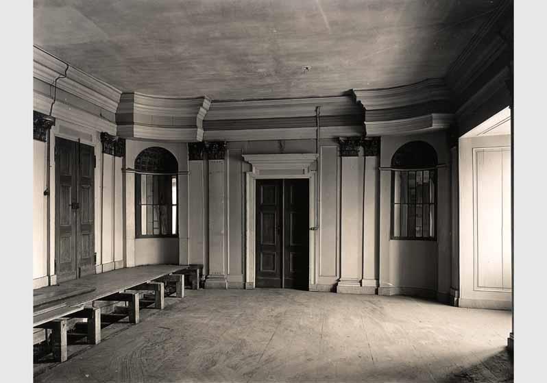 Blick in das ehemalige Antikenkabinett der Kunstkammer im Berliner Stadtschloss