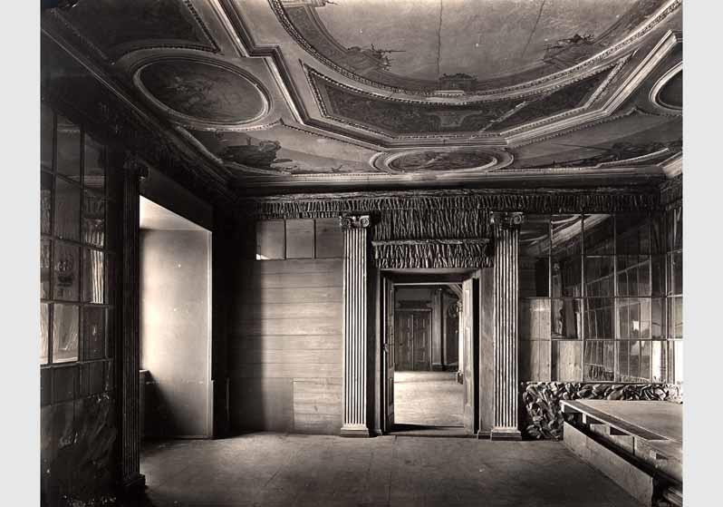 Blick in die ehemalige Naturalienkammer der Kunstkammer im Berliner Stadtschloss