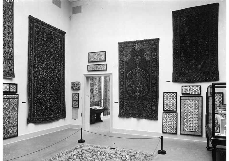 Aufstellung des Museums für Islamische Kunst im Pergamonmuseum,  Türkischen Saal, Raum 15
