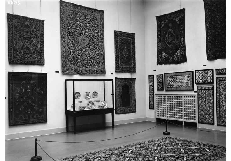 Aufstellung des Museums für Islamische Kunst im Pergamonmuseum,  Türkischer Saal, Raum 15