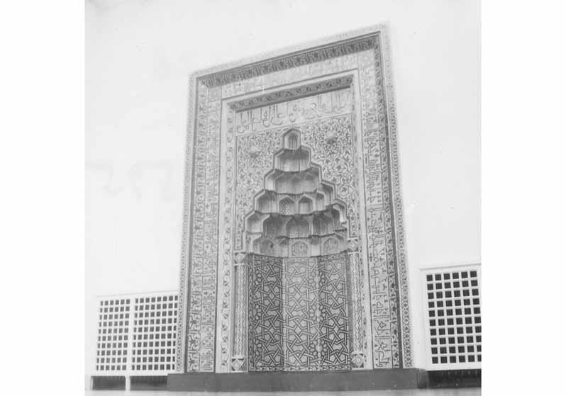 Aufstellung des Museums für Islamische Kunst im Pergamonmuseum, Gebetsnische im Seldschuken-Saal (Raum 13)