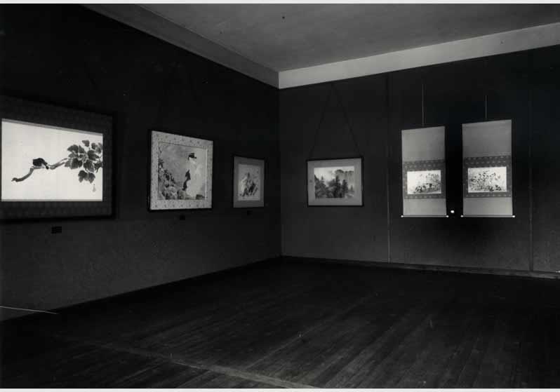 Ausstellung der Ostasiatischen Kunstsammlung "Moderne japanische Malerei" in der Prinz-Albrecht-Straße