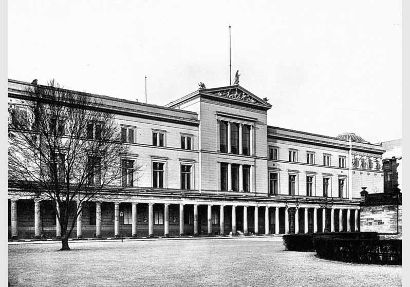 Blick auf das Neue Museum