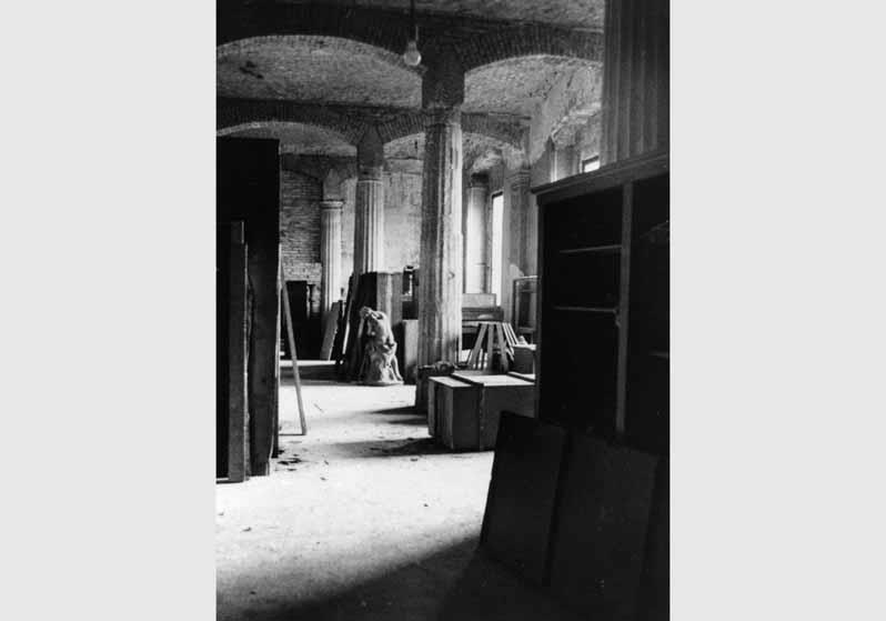 Blick in den Ethnographischen Saal im Neuen Museum