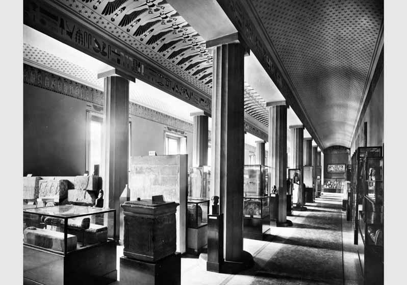 Blick in den Historischen Saal im Neuen Museum