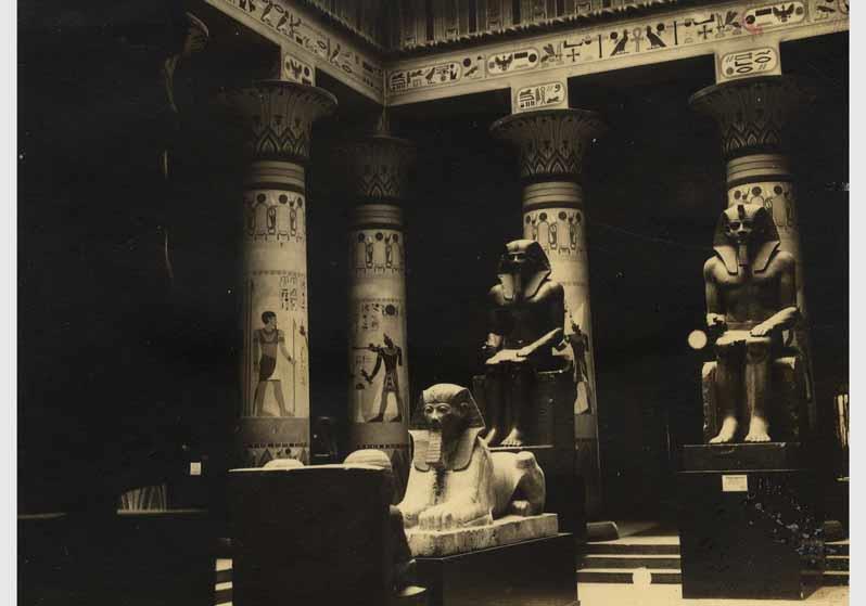Blick in den Ägyptischen Hof im Neuen Museum
