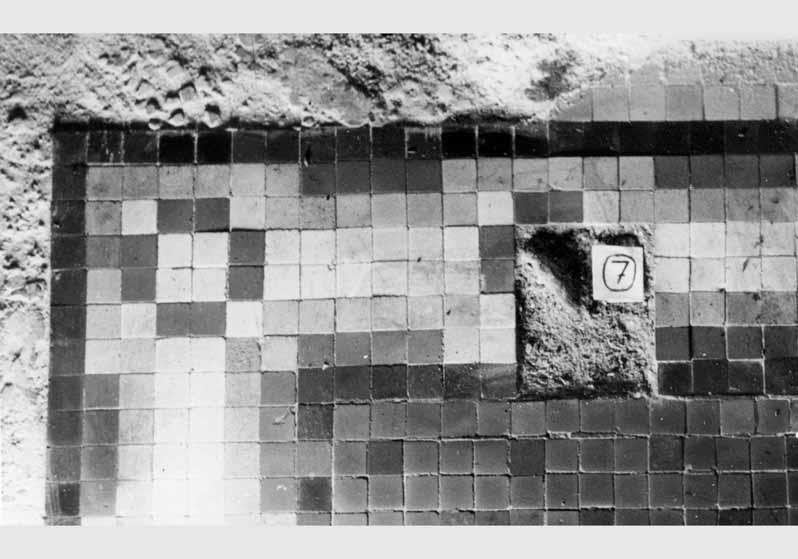 Fußbodenmosaik im Neuen Museum
