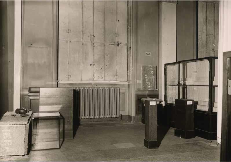 Schutzmaßnahmen im Ethnographischen Saal im Neuen Museum