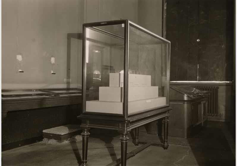 Schutzmaßnahmen im Historischen Saal im Neuen Museum
