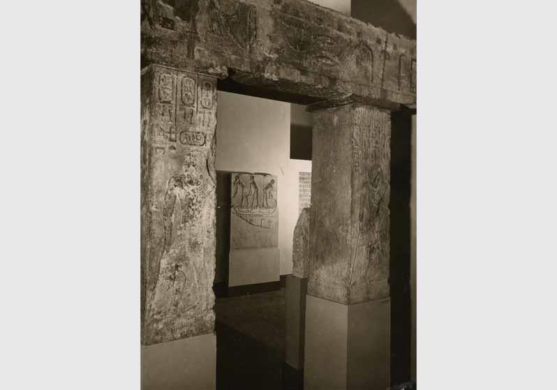 Blick in den Gräbersaal im Neuen Museum