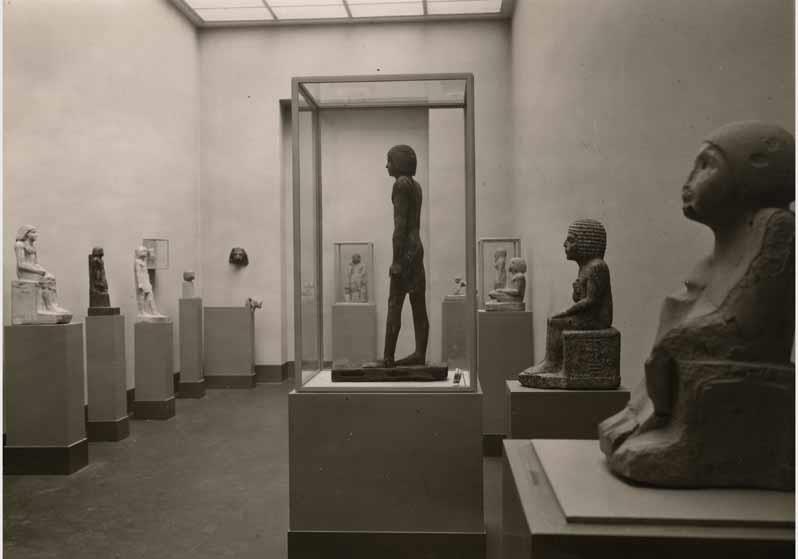 Blick in den Oberlichtraum im Neuen Museum