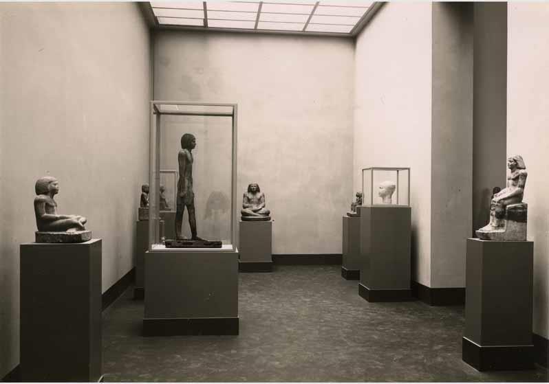 Blick in den Oberlichtraum im Neuen Museum