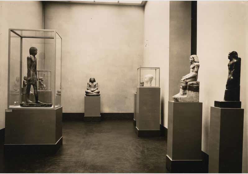 Blick in den Oberlichtraum im Neuen Museum