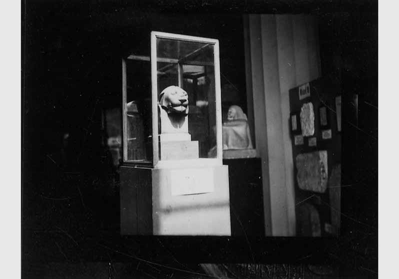 Ausstellungssaal der Ägyptischen Abteilung im Neuen Museum