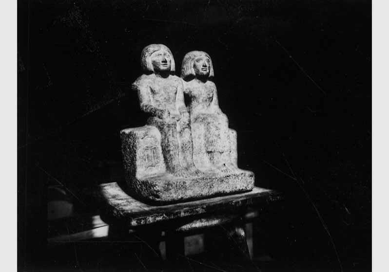 Blick auf die Granitgruppe des Der-senez im Neuen Museum