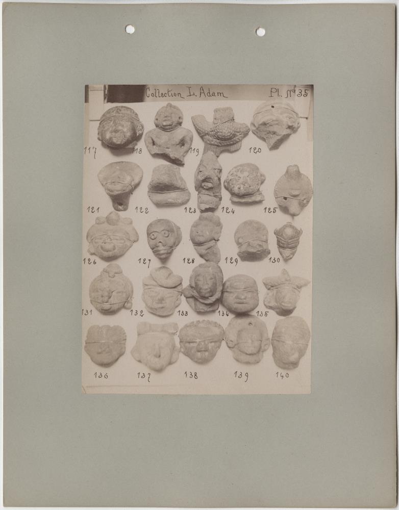 "Altertümer aus San Salvador. Collection L. Adam."