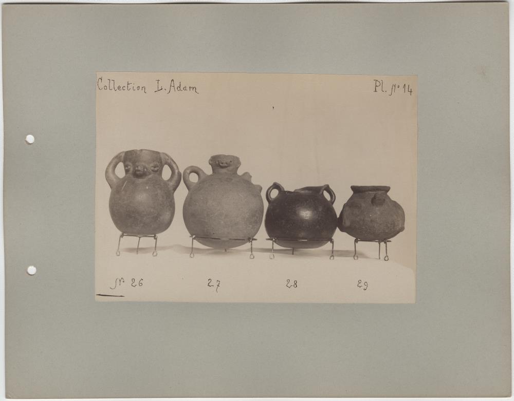 "Altertümer aus San Salvador. Collection L. Adam."