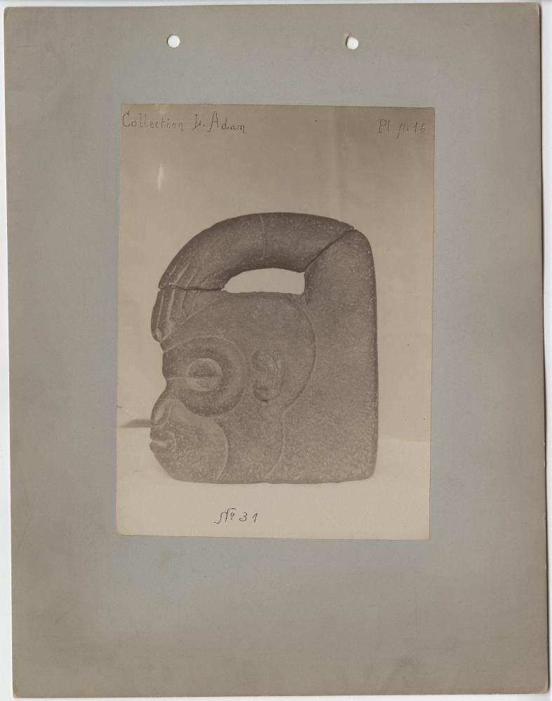 "Altertümer aus San Salvador. Collection L. Adam."