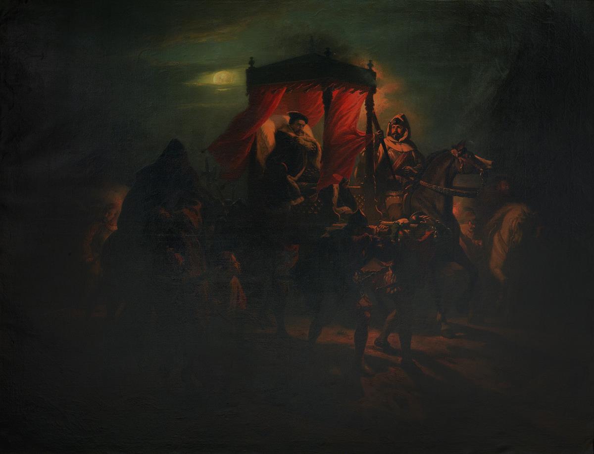 Kaiser Karl V. auf der Flucht