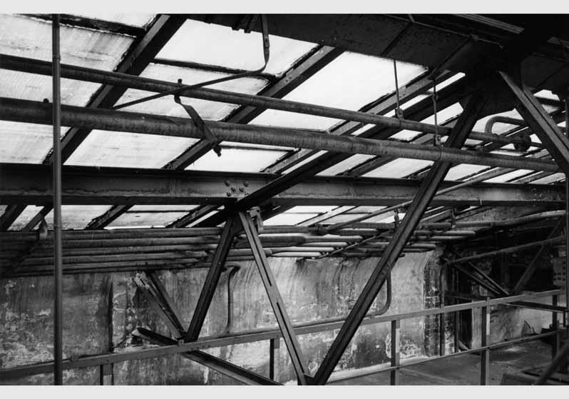 Blick in den Dachstuhl des Pergamonmuseums