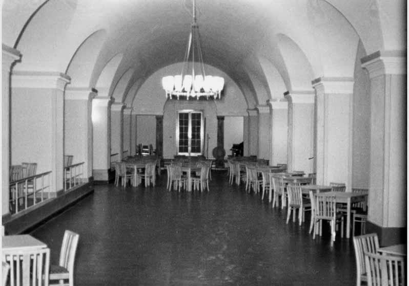 Blick in den Speisesaal des Pergamonmuseums