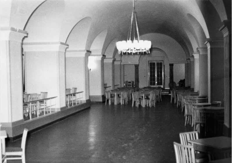 Blick in den Speisesaal des Pergamonmuseums
