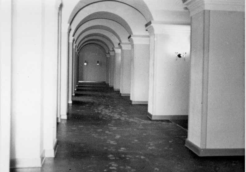 Blick in den Speisesaal des Pergamonmuseums