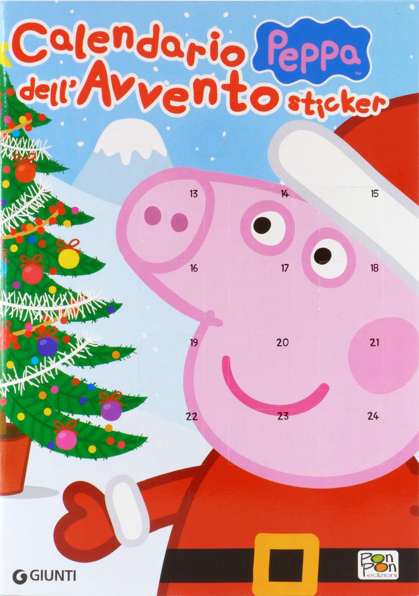 Calendario dell´Avvento sticker (Peppa)