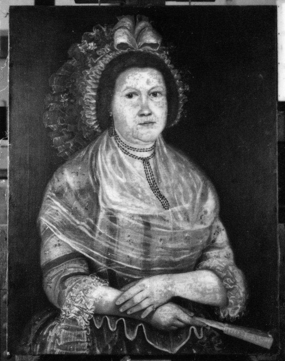 Porträt einer Frau mit Dormeuse