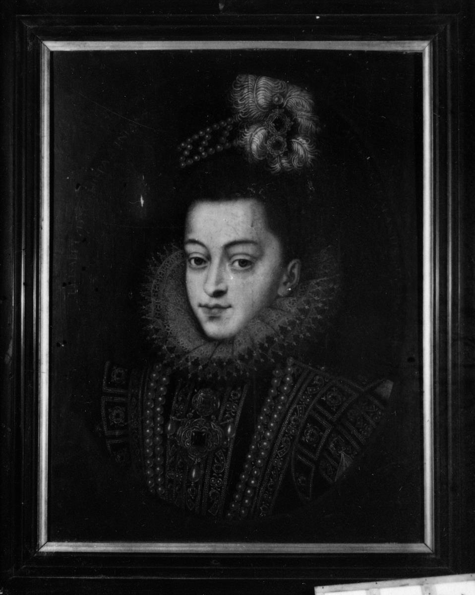 Porträt der Clara Isabella Eugenia, Infantin von Spanien