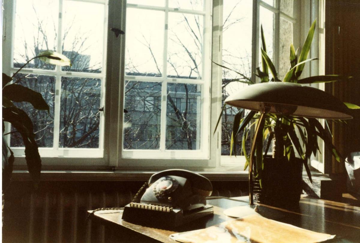 Blick in ein Büro der Skulpturensammlung und der Frühchristlich-Byzantinischen Sammlung im Museum Dahlem