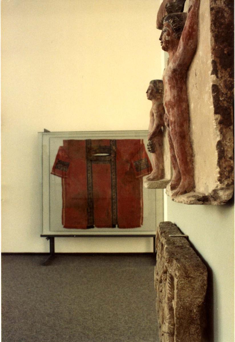 Blick in die Ausstellung der Skulpturensammlung und der Frühchristlich-Byzantinischen Sammlung im Museum Dahlem