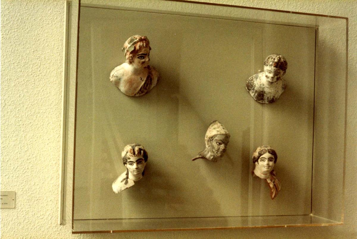 Blick in die Ausstellung der Skulpturensammlung und der Frühchristlich-Byzantinischen Sammlung im Museum Dahlem