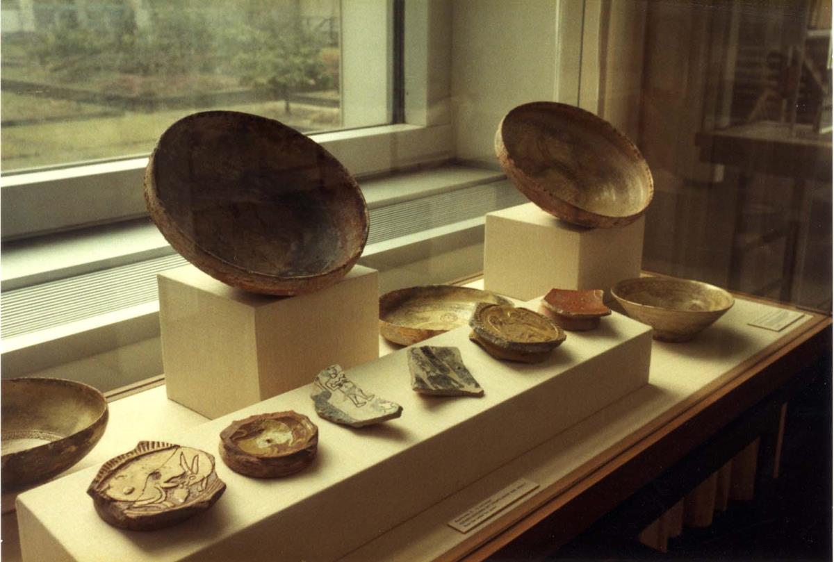 Blick in die Ausstellung der Skulpturensammlung und der Frühchristlich-Byzantinischen Sammlung im Museum Dahlem