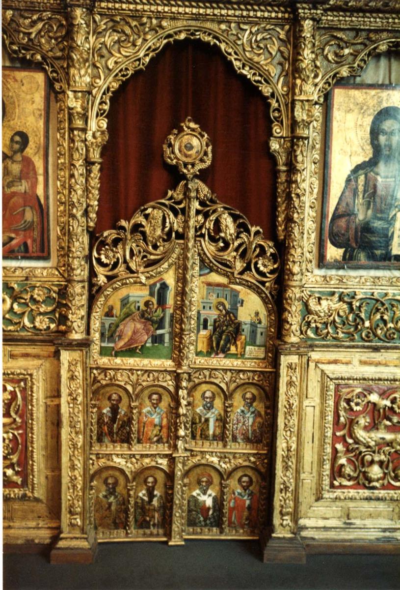 Blick in die Ausstellung der Skulpturensammlung und der Frühchristlich-Byzantinischen Sammlung im Museum Dahlem