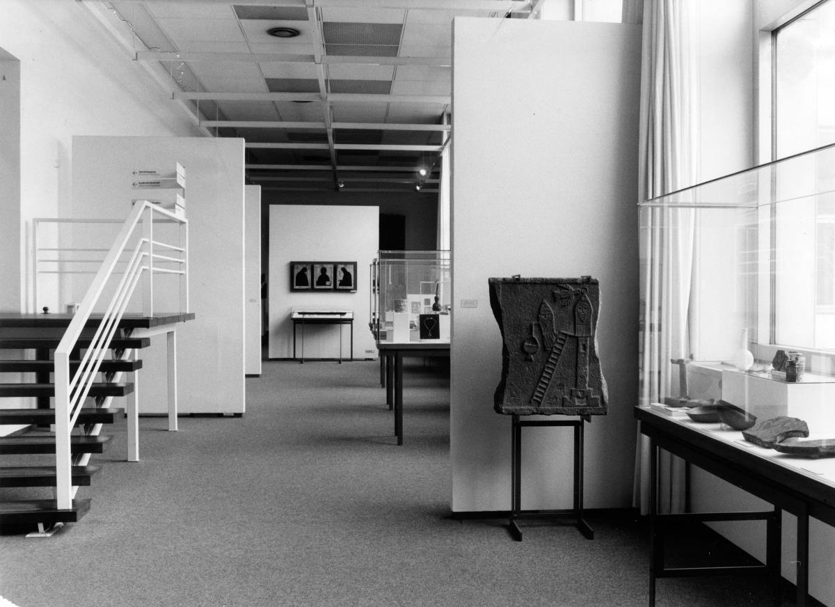 Blick in die Ausstellung der Skulpturensammlung und der Frühchristlich-Byzantinischen Sammlung im Museum Dahlem