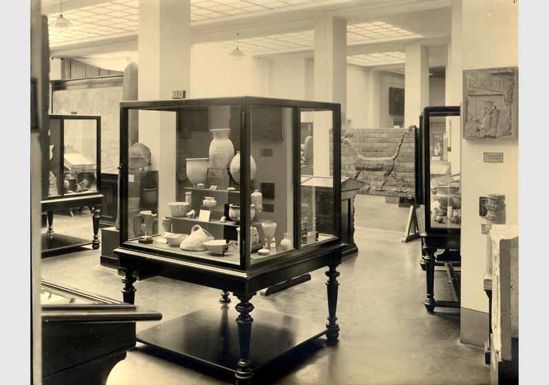 Aufstellung des Vorderasiatischen Museums im Kaiser-Friedrich-Museum, Obergeschoss