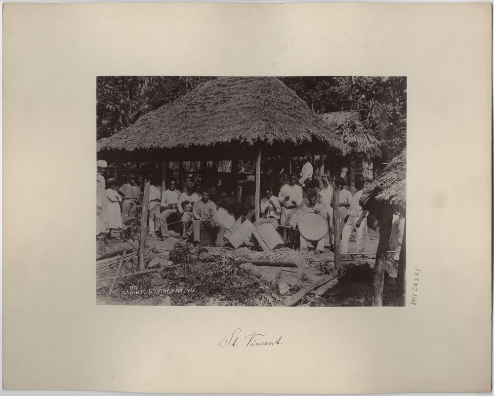 Korbflechter in St. Vincent