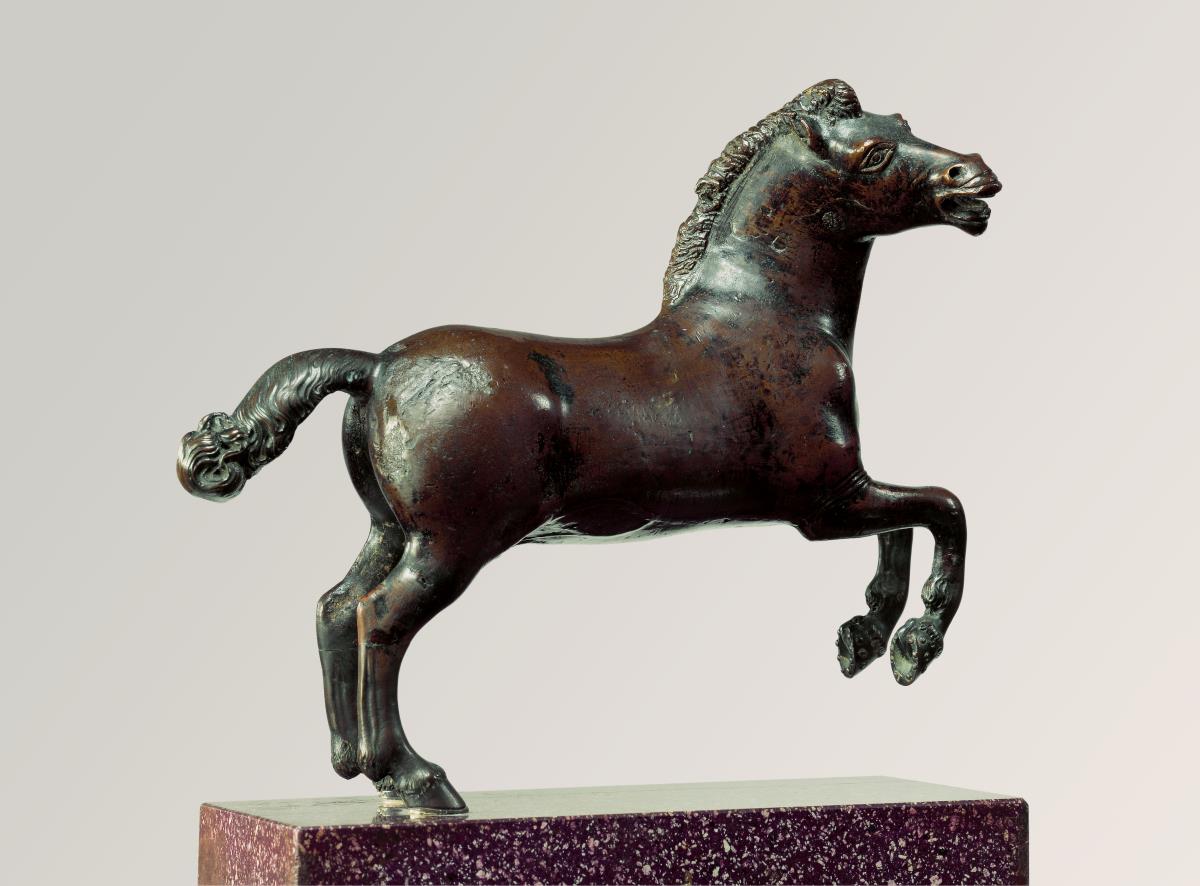 Springendes Pferd
