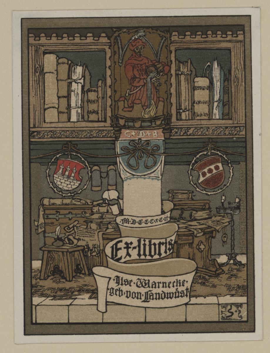 Exlibris Ilse Warnecke