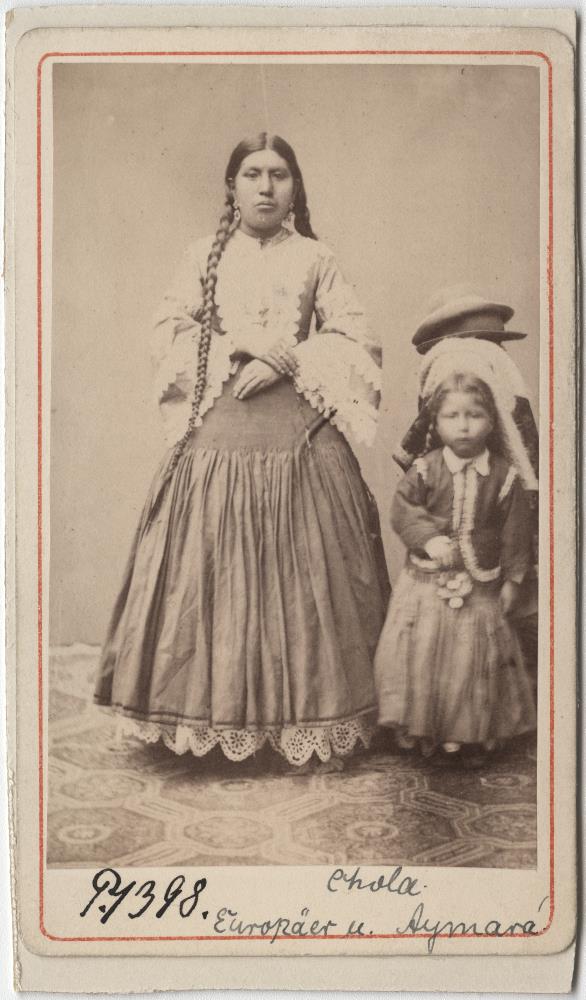 Chola aus Bolivien