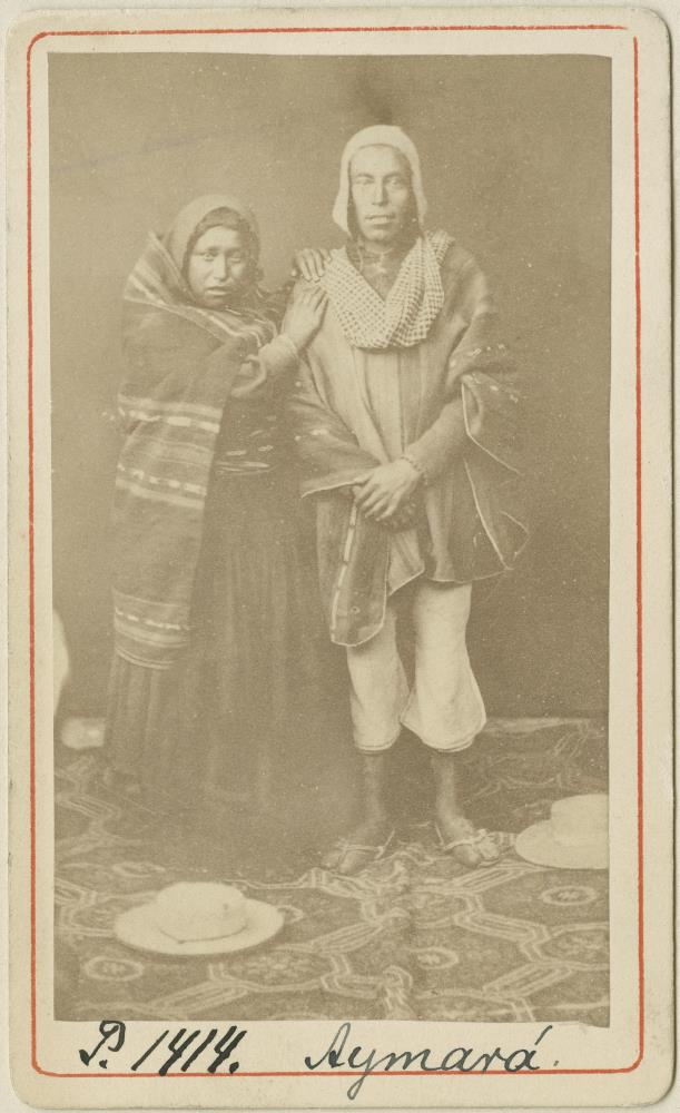 Atelier-Fotografie aus Bolivien (Aymara)